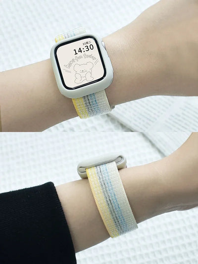 Nylon loop Strap For Apple Watch Bands