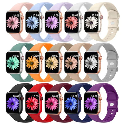 Silicone Band For Apple Watch strap
