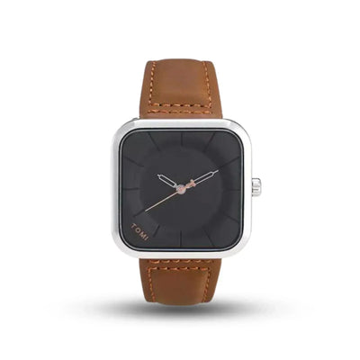 TOMI T-093 Men's Wrist Watch Square Dial