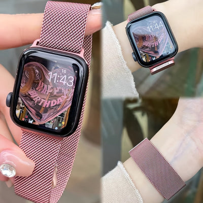 Shiyu Milanese Loop Band for Apple Watch -