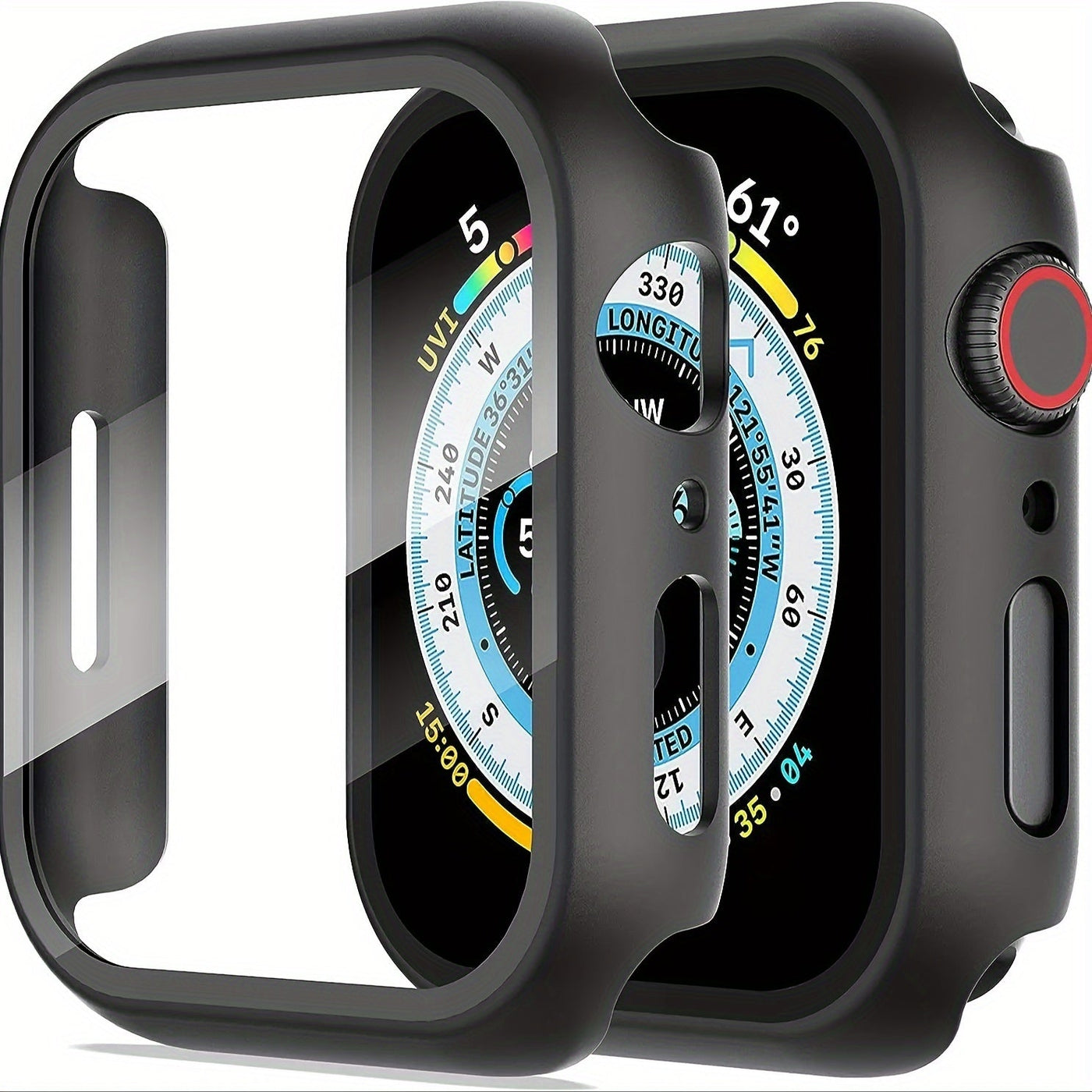 Crystal Clea Tempered Glass Screen Protector for Apple Watch