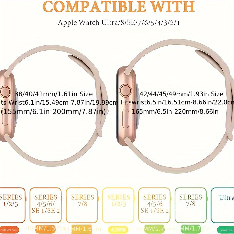 Silicone Sport Smartwatch Bands