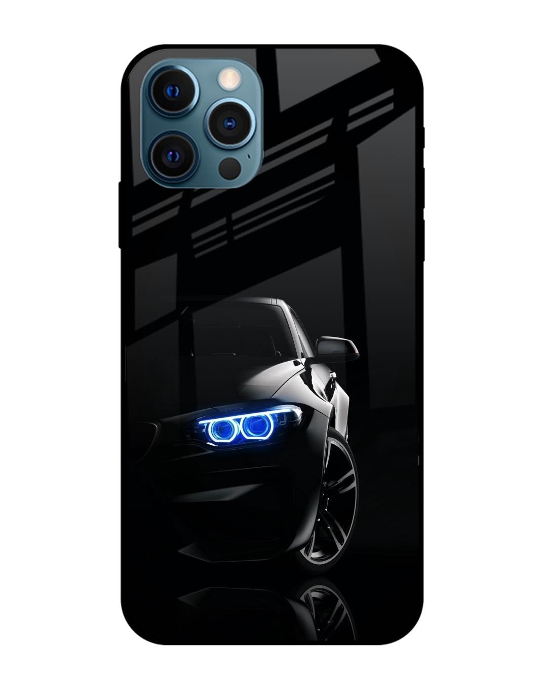 All Models Car In Dark Glass Case