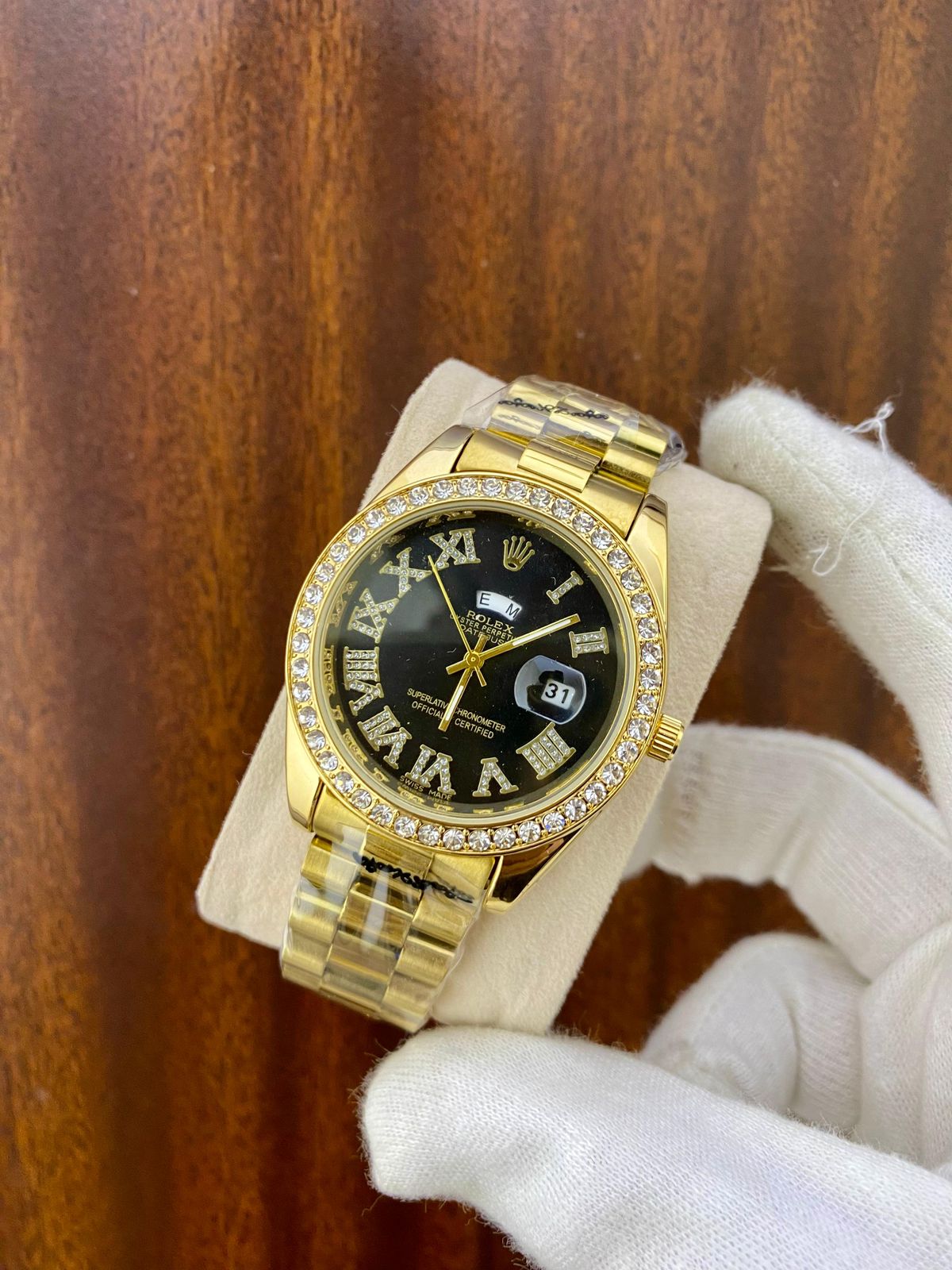 Rolex stone watch