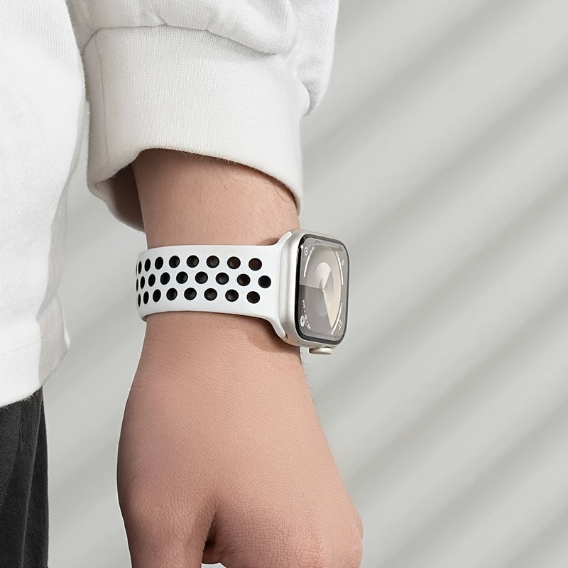 Silicone Sport Band with Breathable Dots for Apple Watch