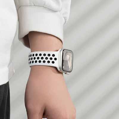 Silicone Sport Band with Breathable Dots for Apple Watch