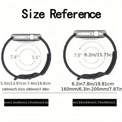 Silicone Sport Band Compatible with Apple Watch