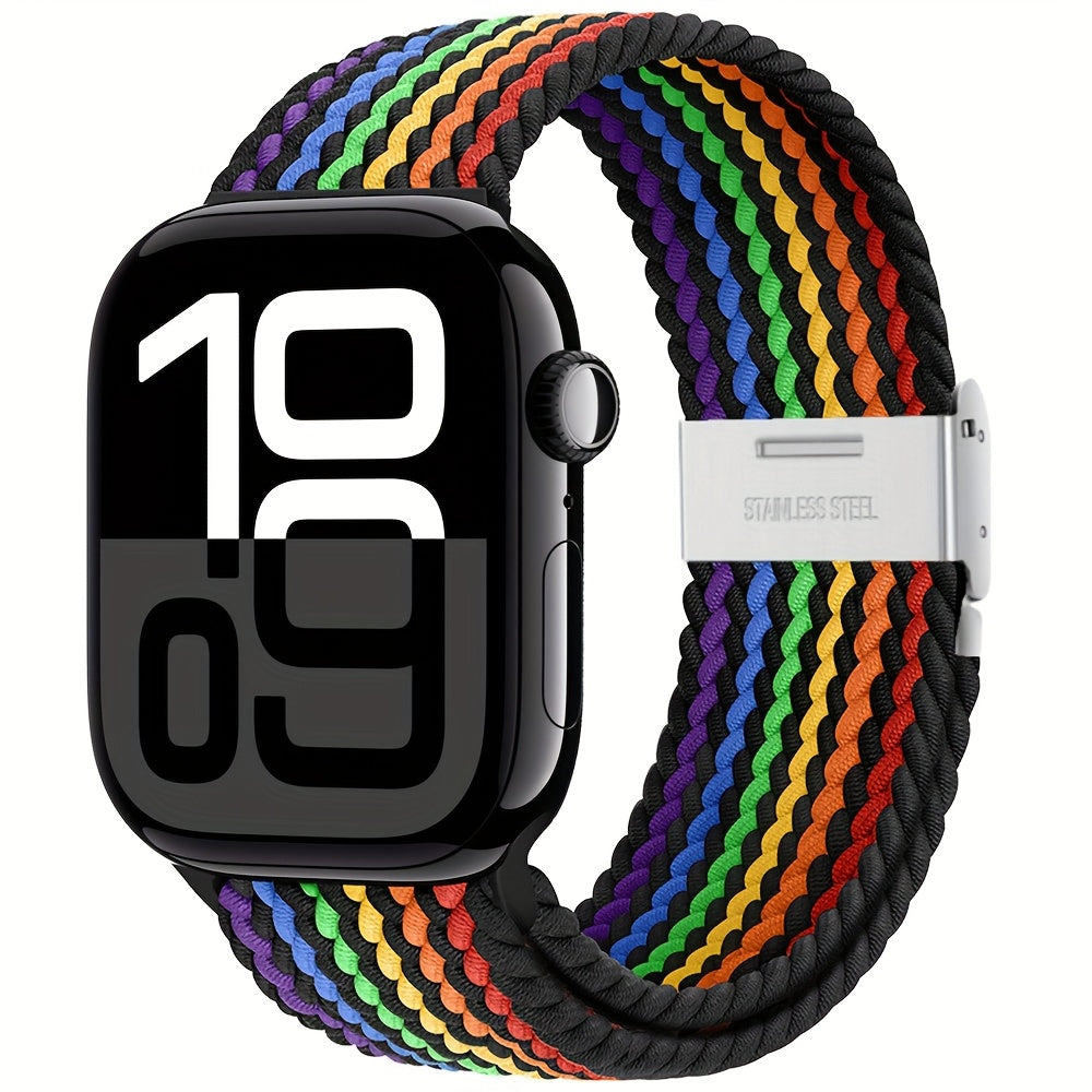 Nylon Braided Solo Loop Strap for Apple Watch -