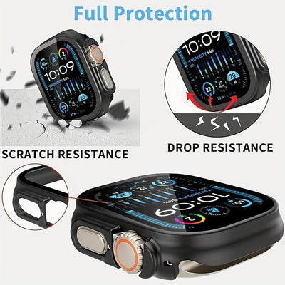 Crystal Clea Tempered Glass Screen Protector for Apple Watch