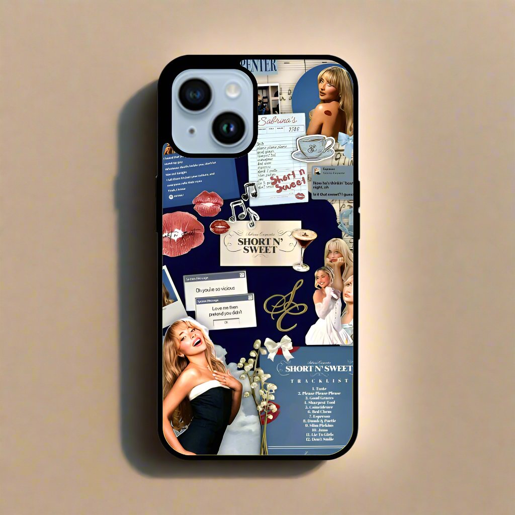 Sabrina aesthetic (Phone glass cover)