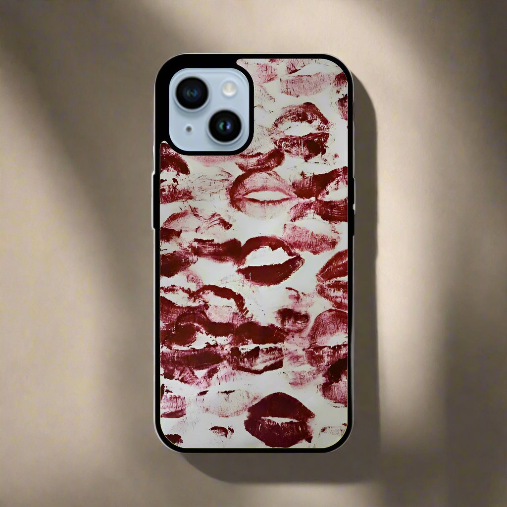 Kisses (Phone glass case)