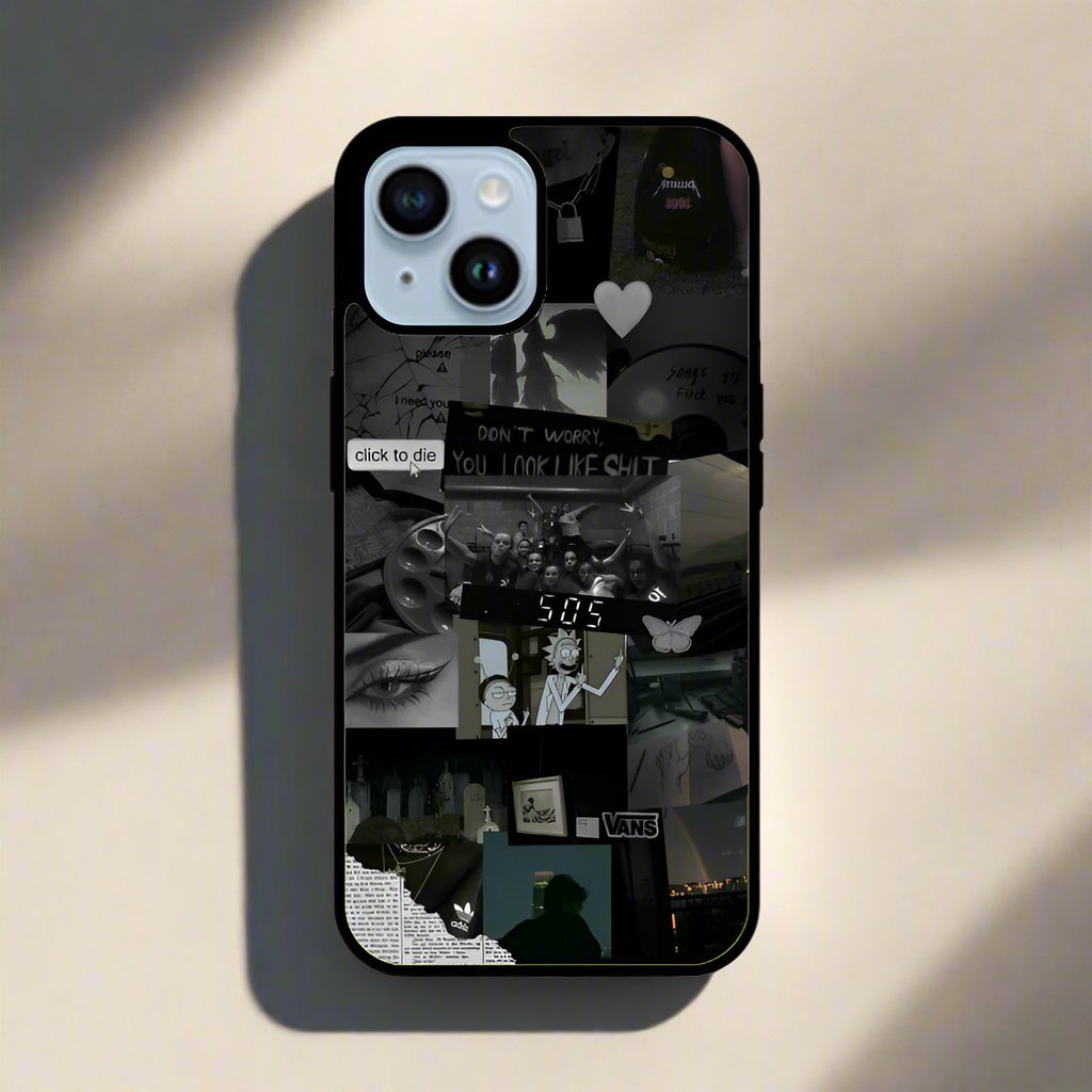 Darkness (Phone glass case)