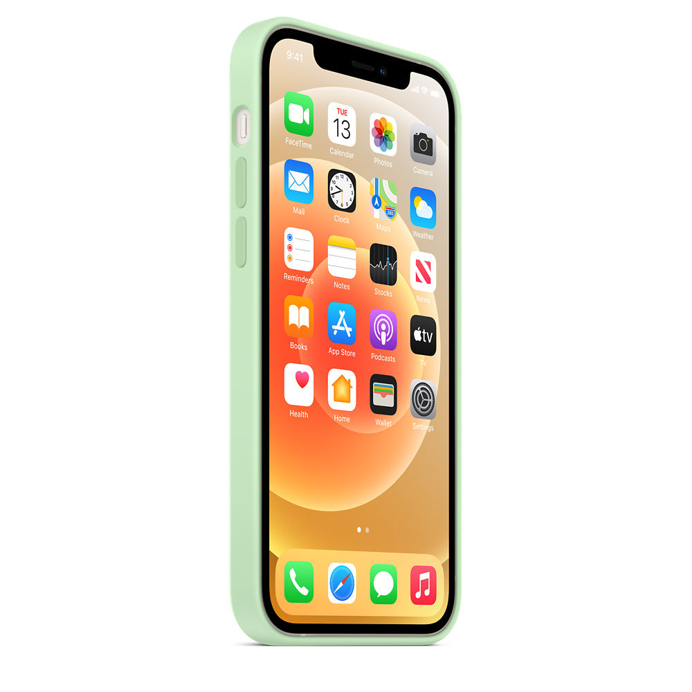 iPhone Silicone Case (Pistachio Green)