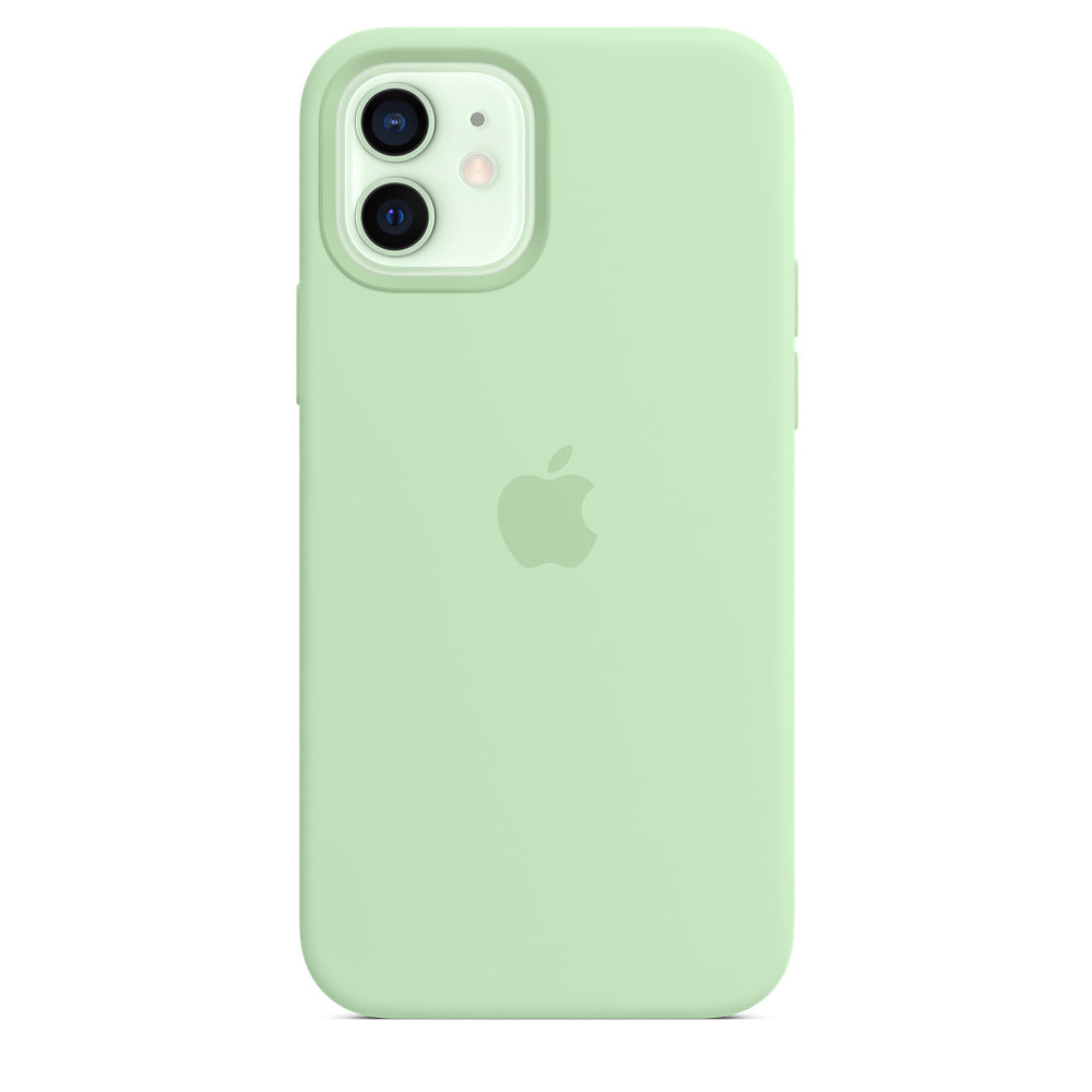 iPhone Silicone Case (Pistachio Green)