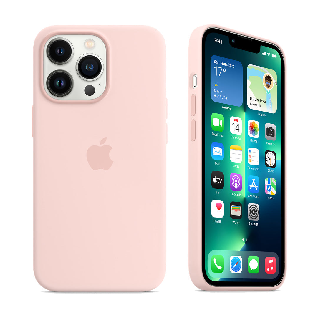 iPhone Silicone Case (Pink Sand)