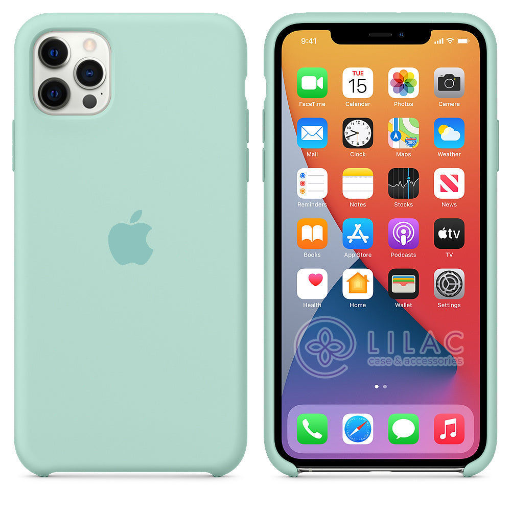 iPhone Silicone Case (Marine Green)