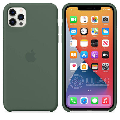 iPhone Silicone Case (Pine Green)