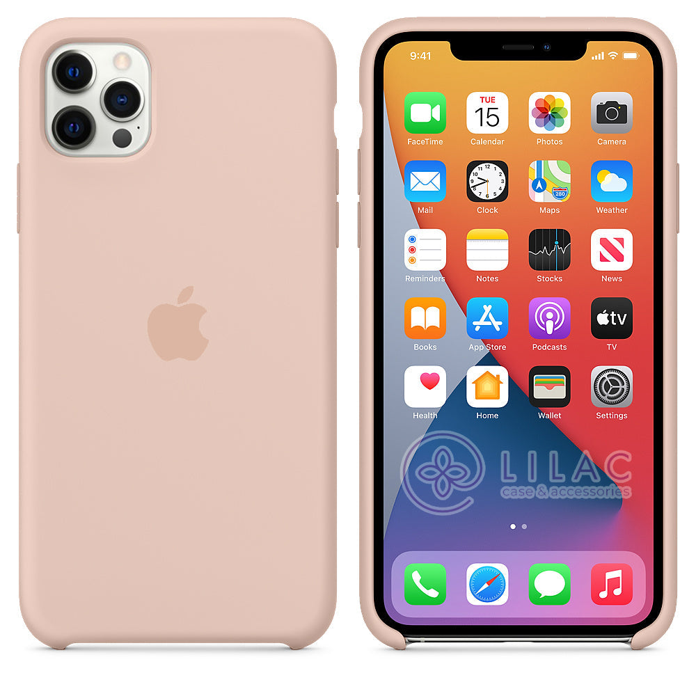 iPhone Silicone Case (Pink Sand)