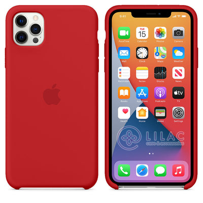 iPhone Silicone Case (Red)