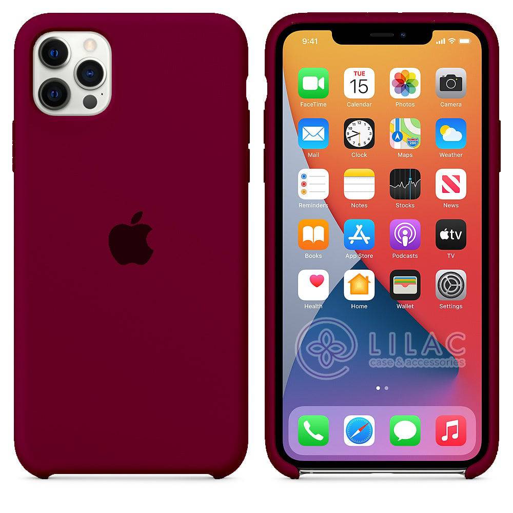 iPhone Silicone Case (Violet Cherry)
