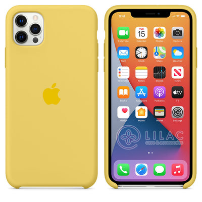 iPhone Silicone Case (Yellow)