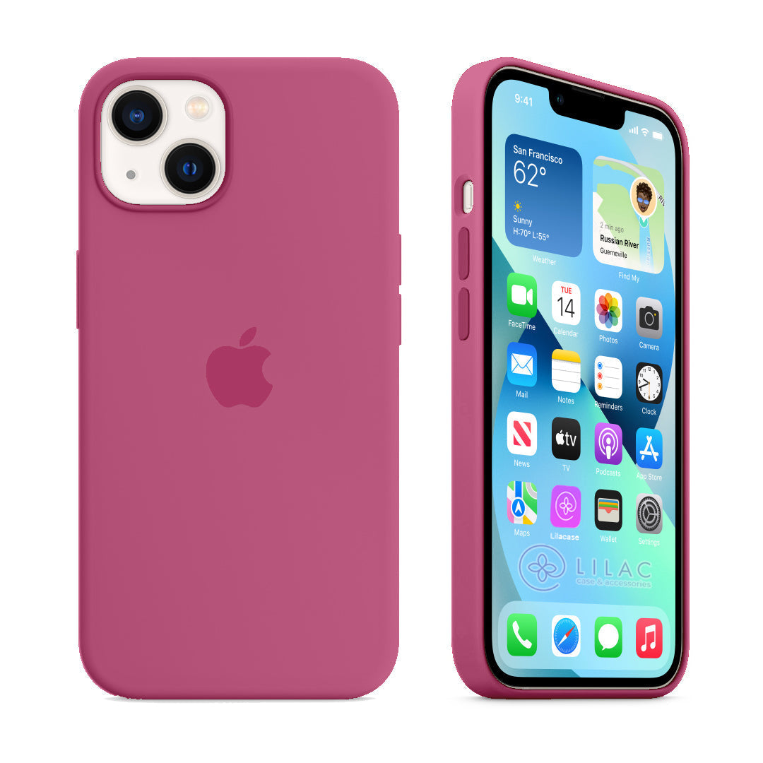 iPhone Silicone Case (Dragon Fruit)