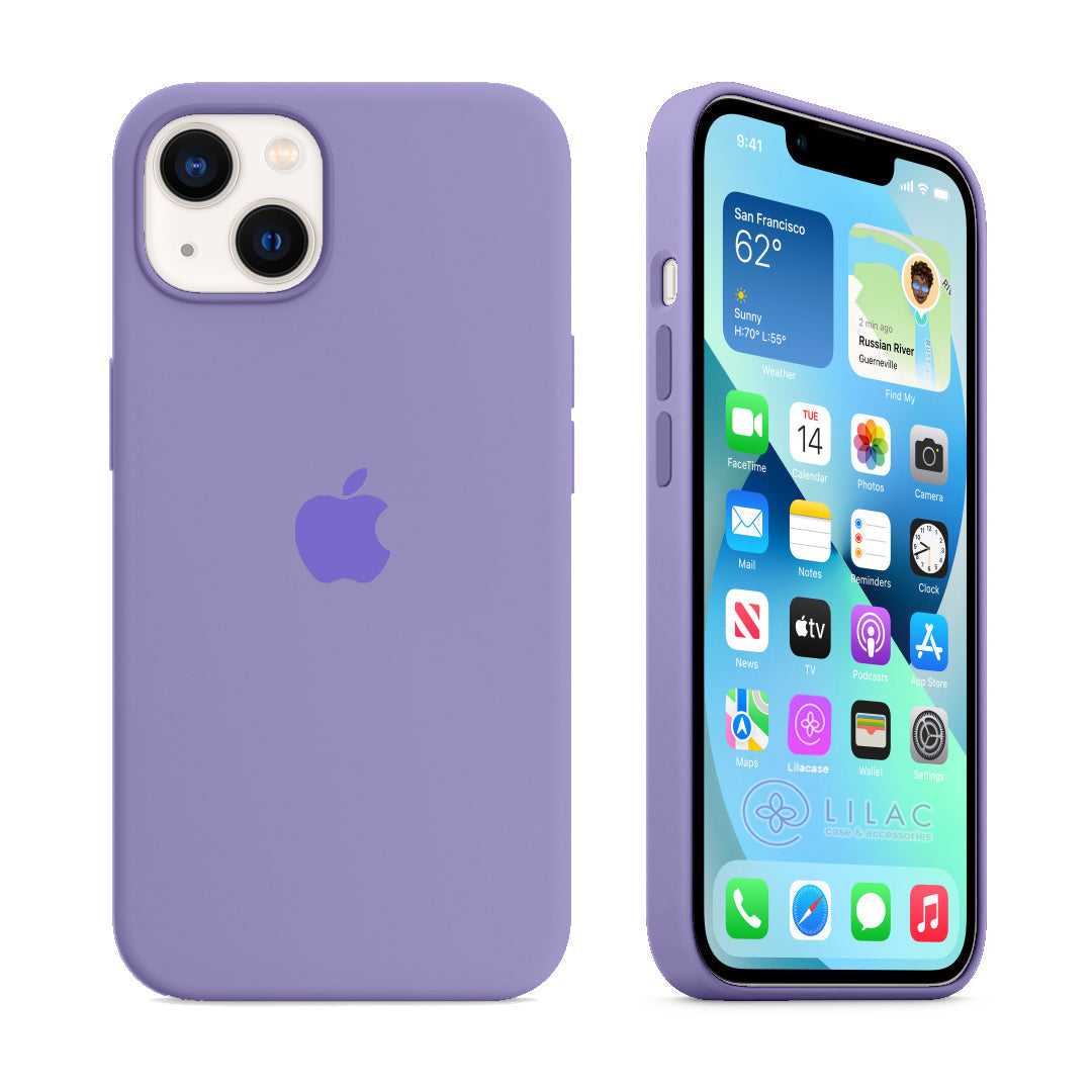 iPhone Silicone Case (Lilac)