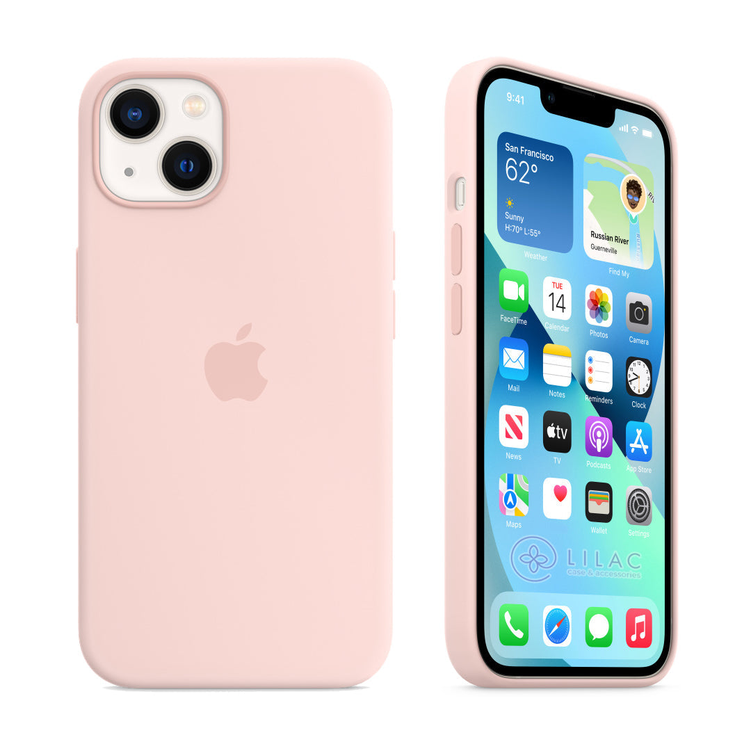 iPhone Silicone Case (Pink Sand)