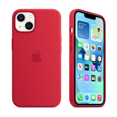 iPhone Silicone Case (Red)
