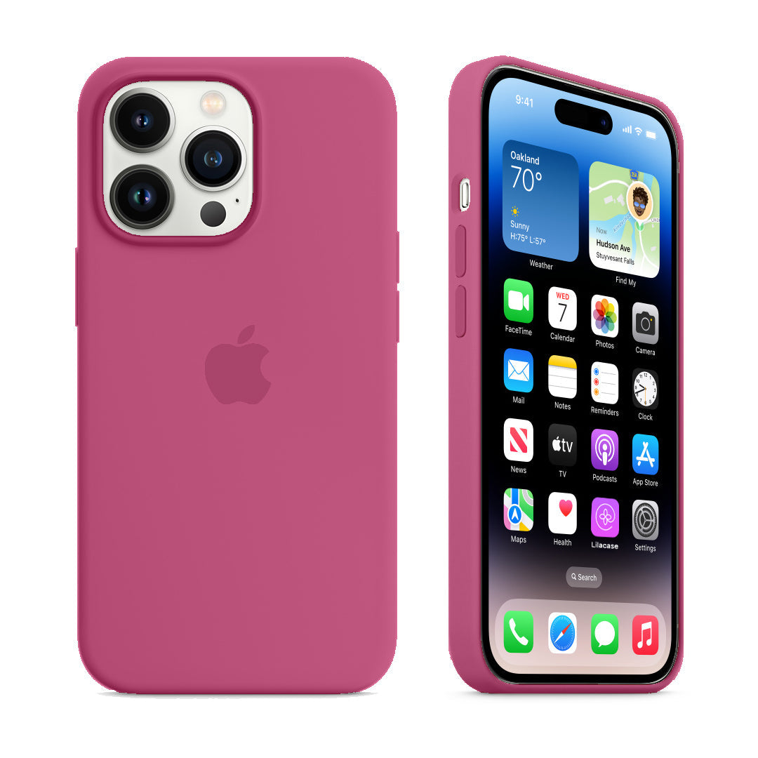 iPhone Silicone Case (Dragon Fruit)