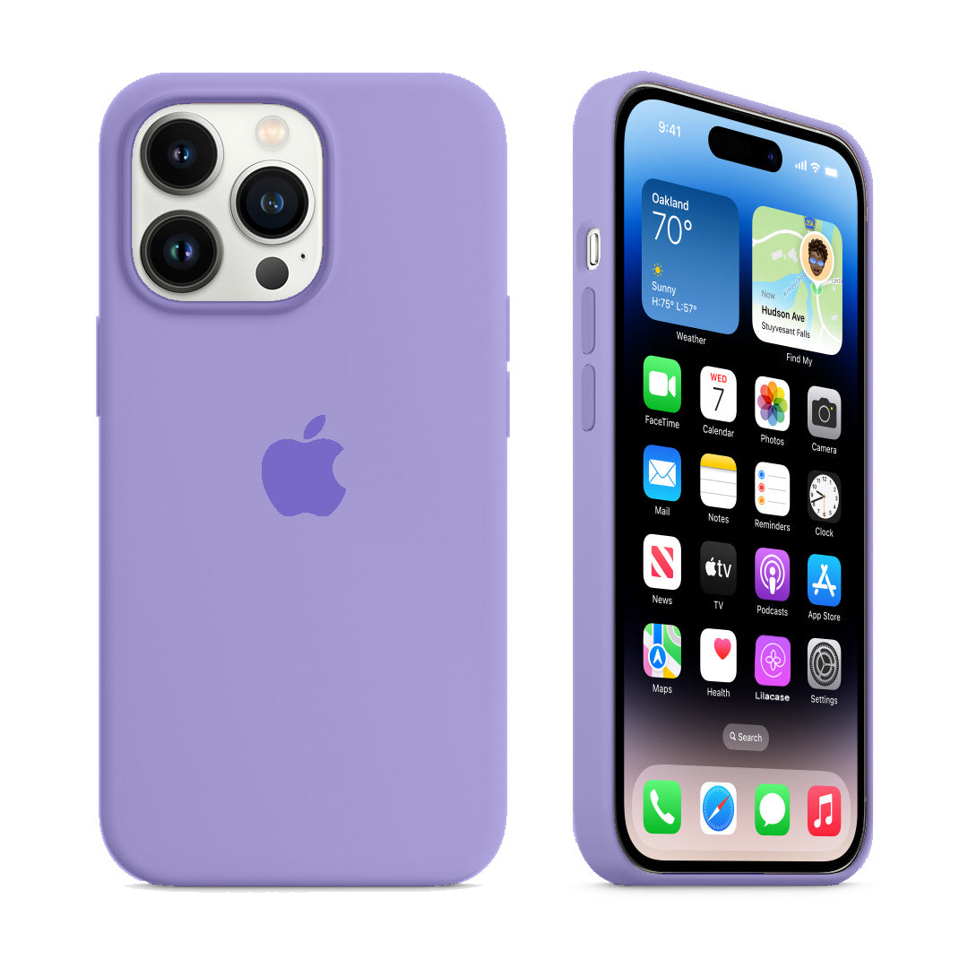 iPhone Silicone Case (Lilac)