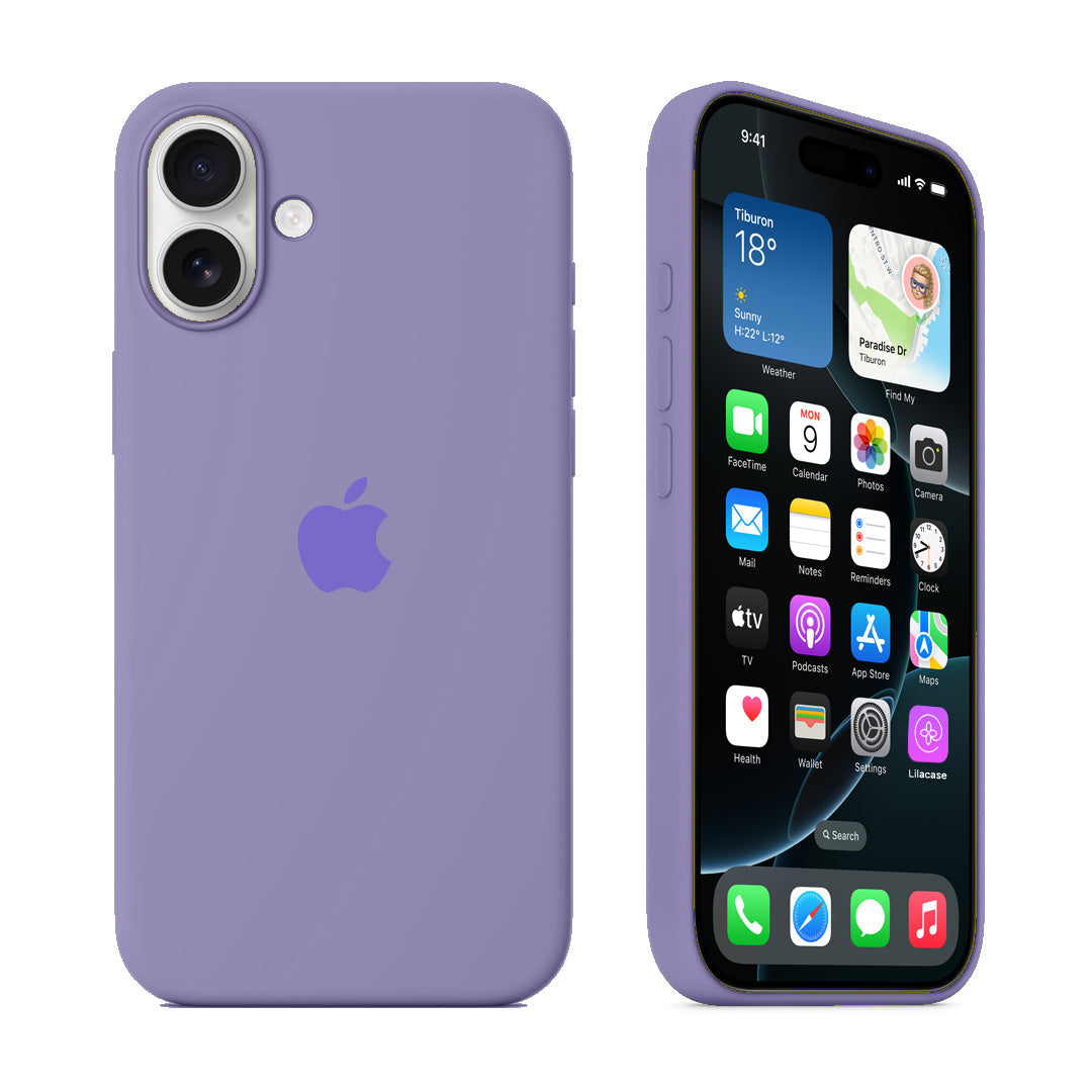 iPhone Silicone Case (Lilac)