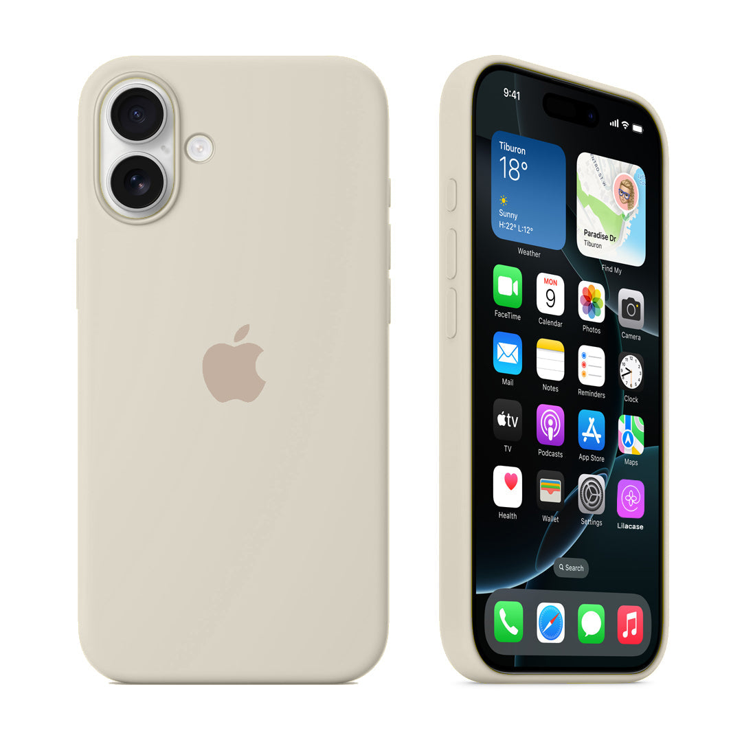 iPhone Silicone Case (Stone)