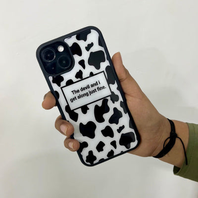 All Models Moo Moo Quote Glass Case