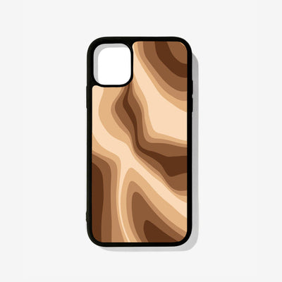 All Models Brown Swirl Glossy Case