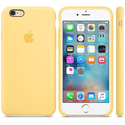 iPhone Silicone Case (Yellow)