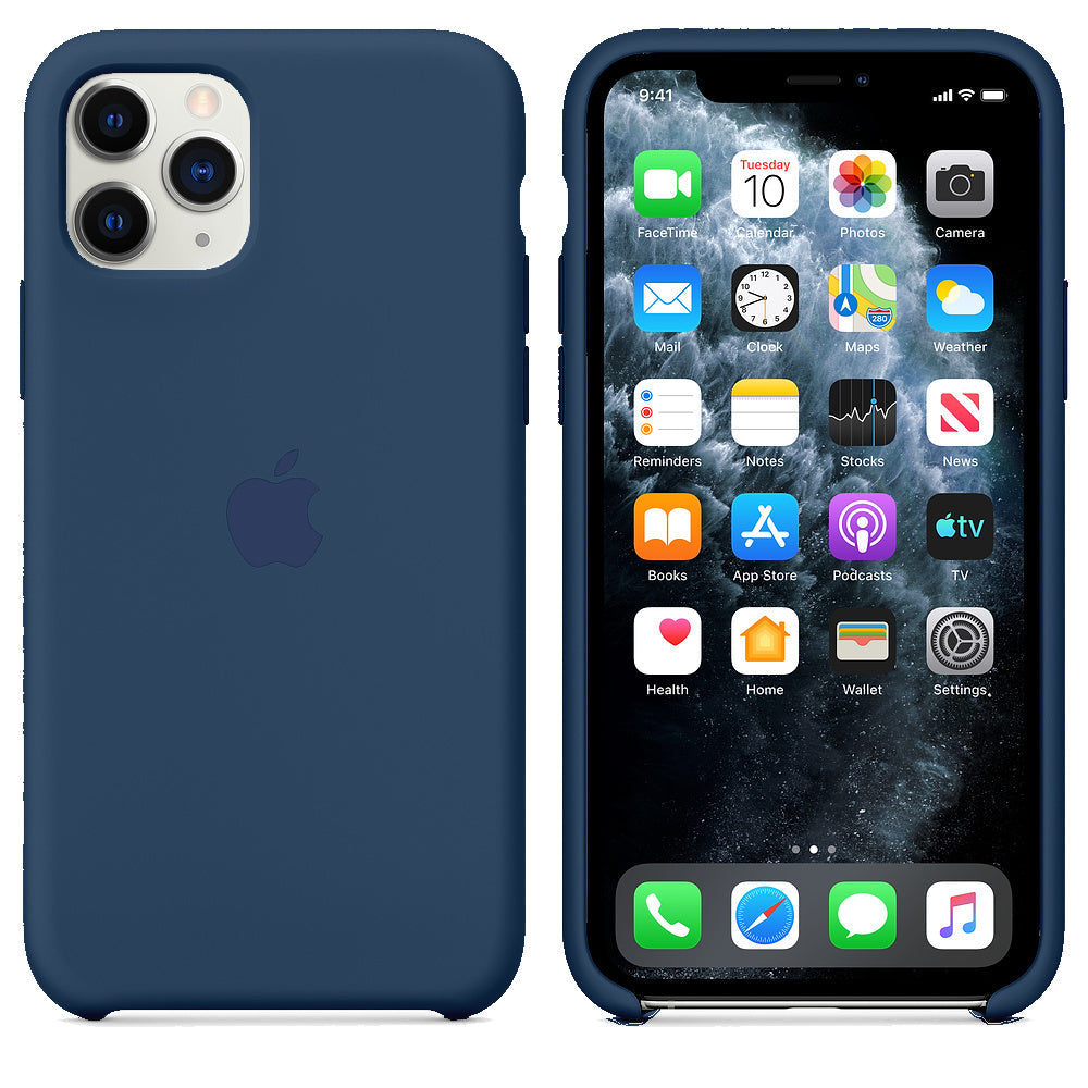 iPhone Silicone Case (Cobalt Blue)