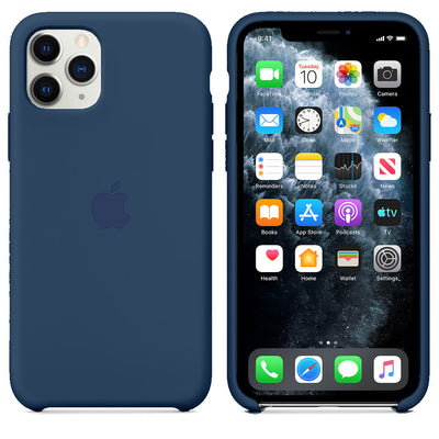 iPhone Silicone Case (Cobalt Blue)