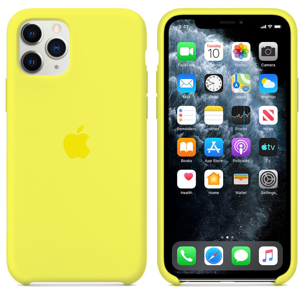 iPhone Silicone Case (Flash Yellow)