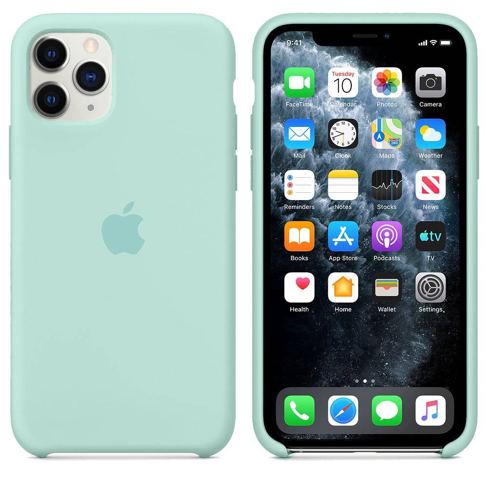 iPhone Silicone Case (Marine Green)