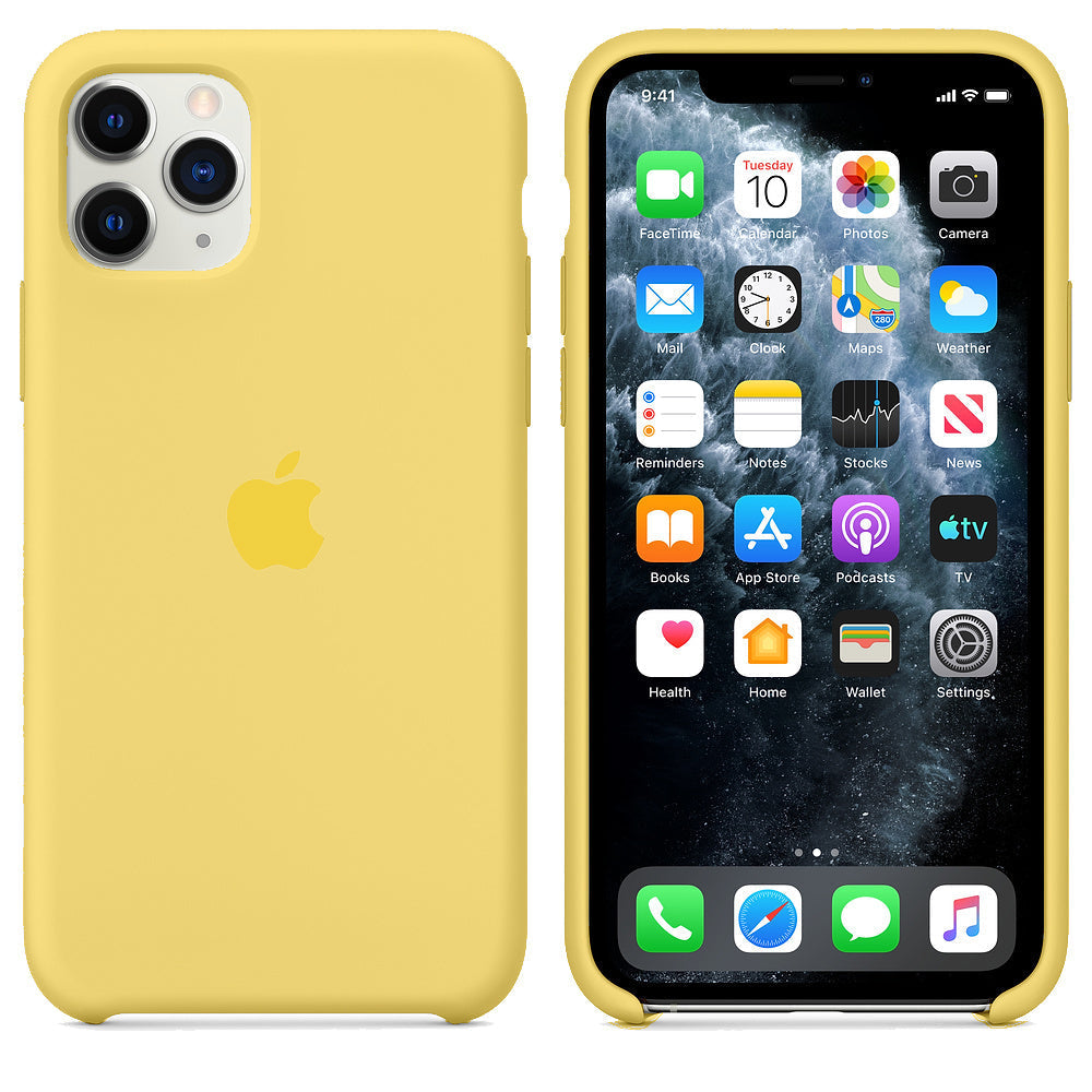 iPhone Silicone Case (Yellow)