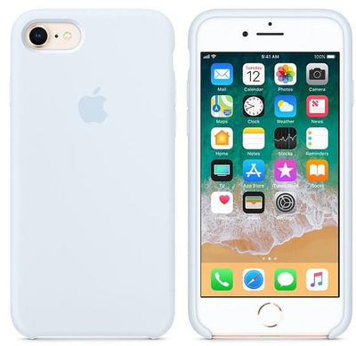 iPhone Silicone Case (Sky Blue)