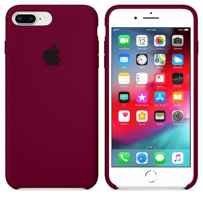 iPhone Silicone Case (Violet Cherry)
