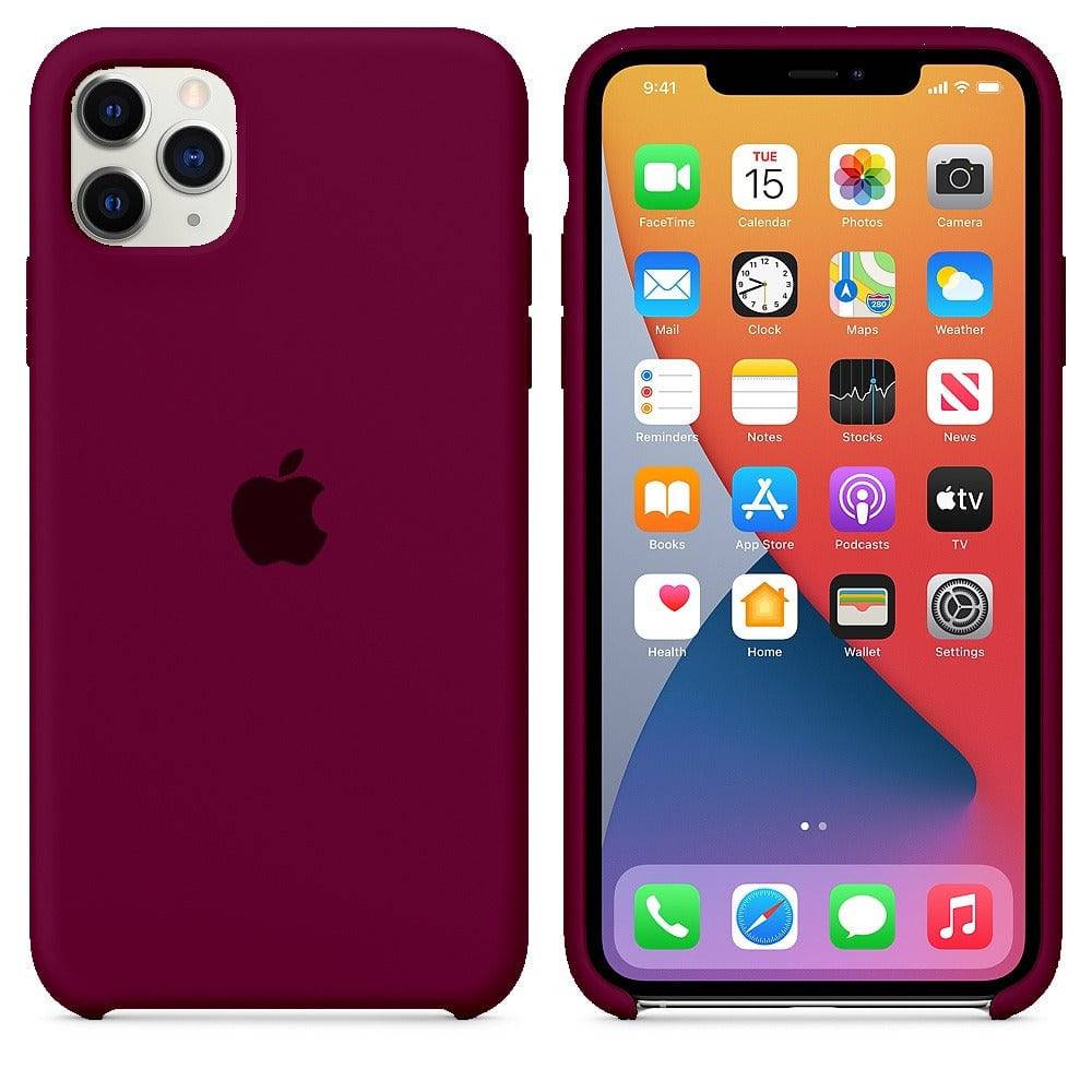 iPhone Silicone Case (Violet Cherry)
