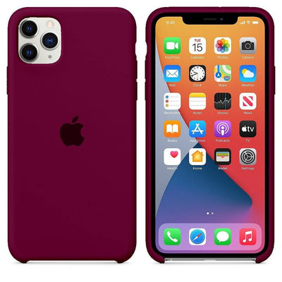 iPhone Silicone Case (Violet Cherry)