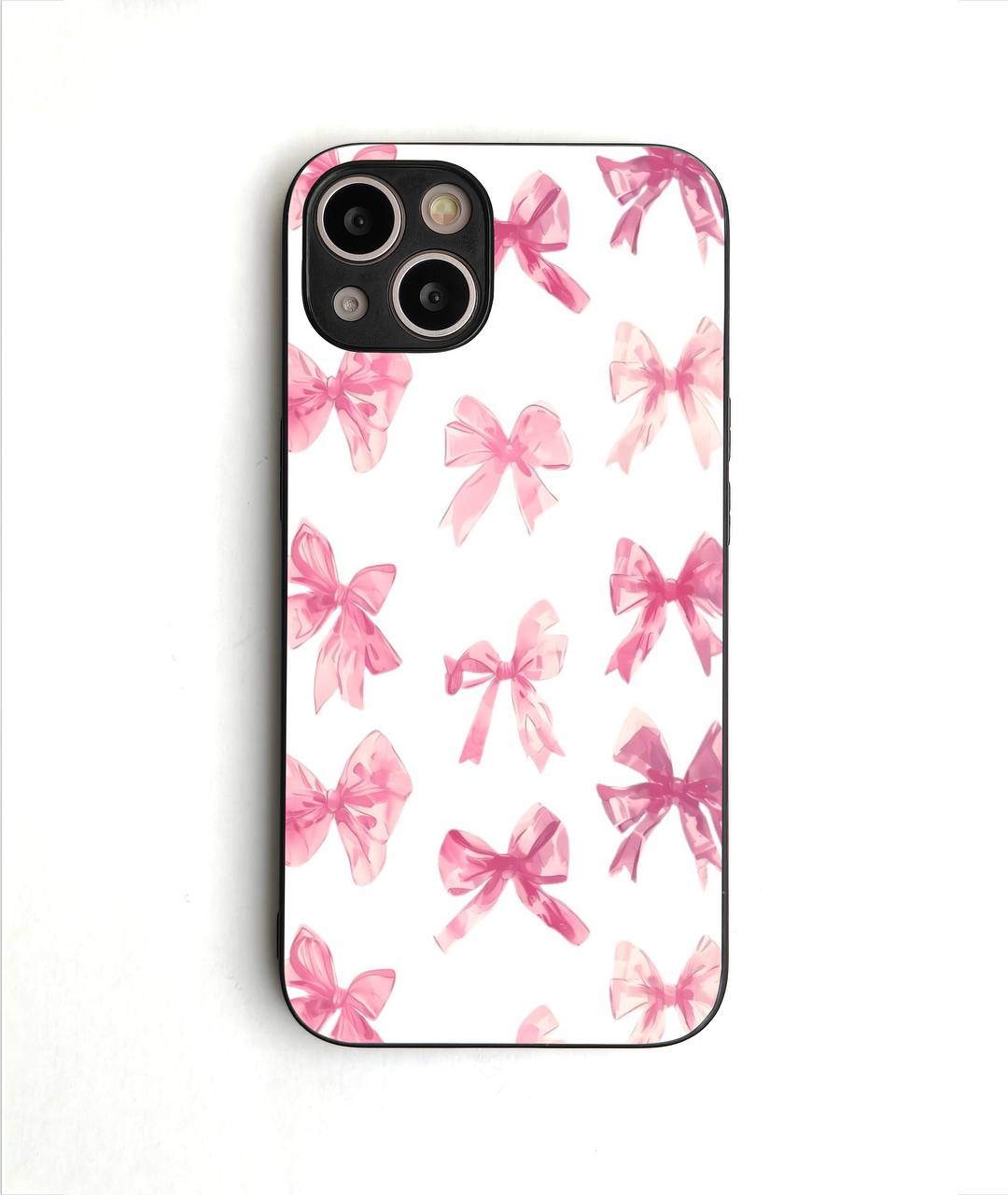 Aesthetic Bow Glossy Case