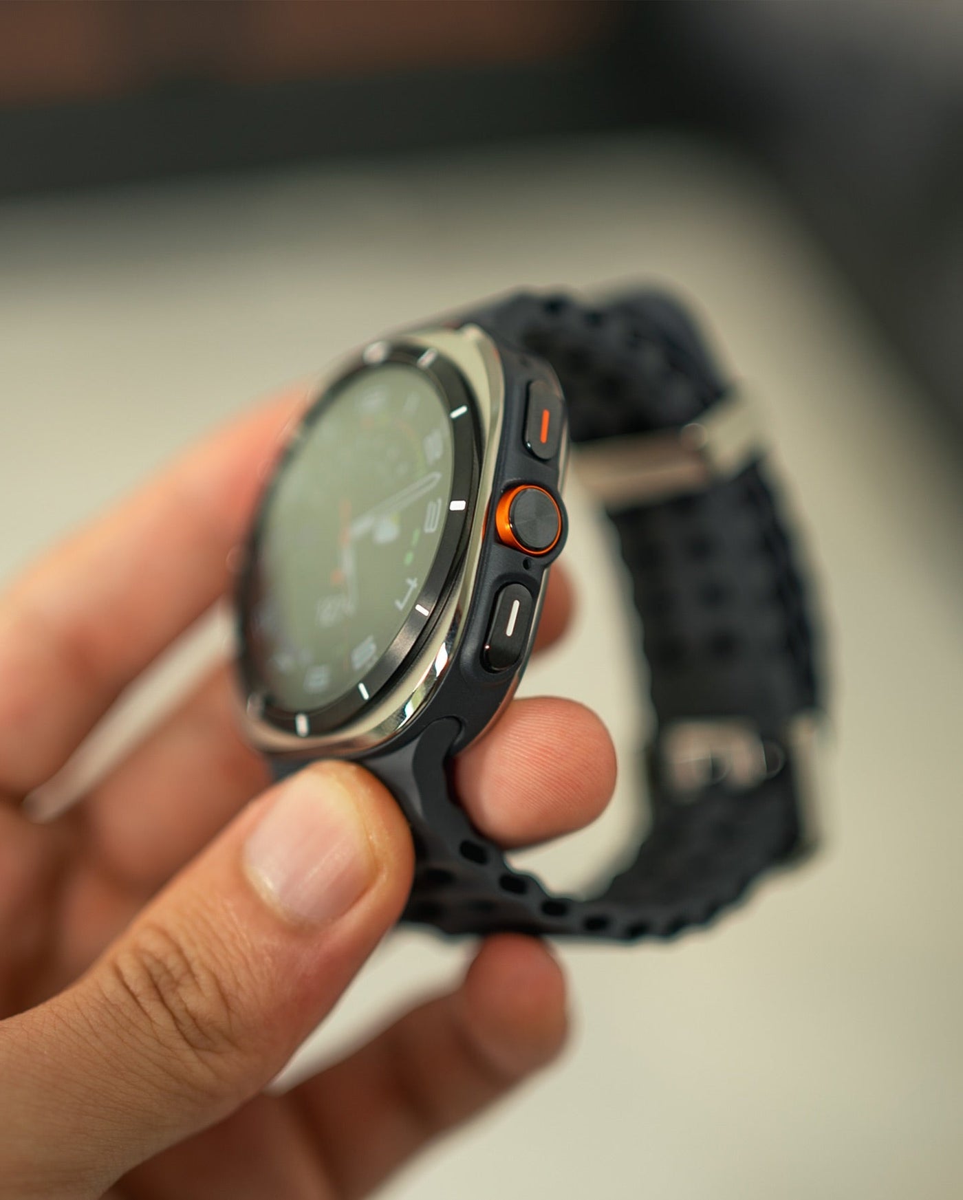 Galaxy Watch 7 Ultra Smartwatch (Black Strap)