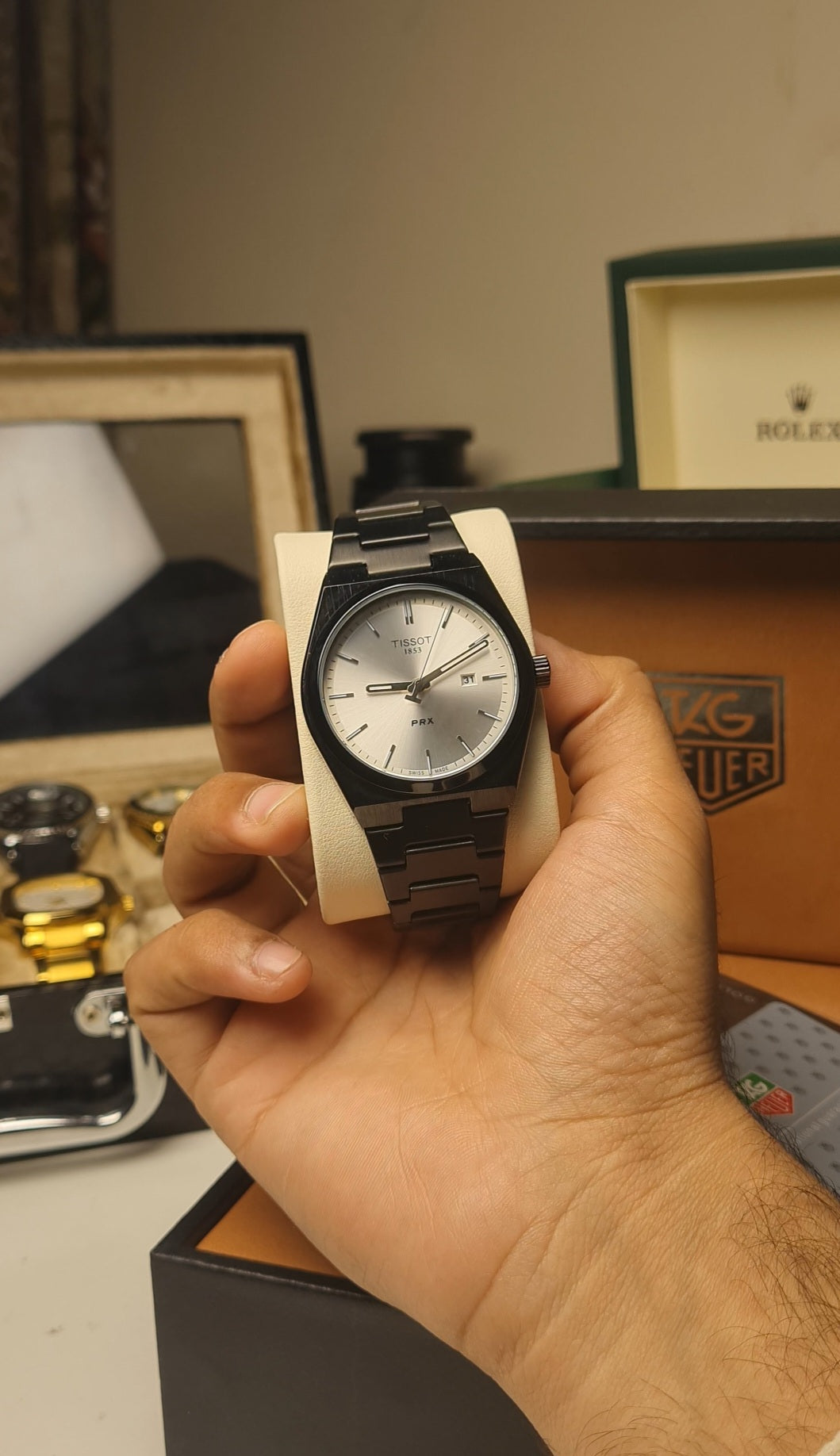 Tissot Prx (1853) - Limited Black Edition - Luxury Stainless Steel Watch