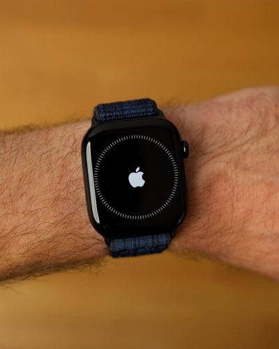 Apple Logo Watch Series 10 (with free nylon straps)