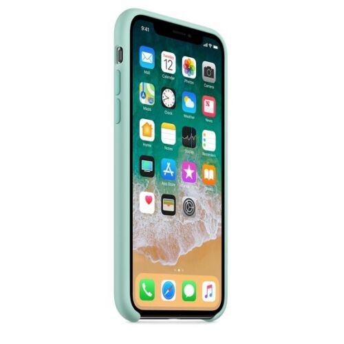 iPhone Silicone Case (Marine Green)